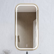 Newport 900 x 450mm Rectangle LED Bathroom Mirror